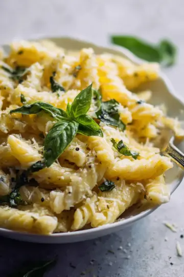 Creamy Lemon Basil Pasta