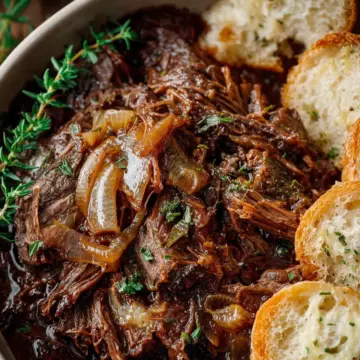 Crock Pot French Onion Pot Roast