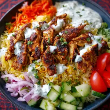 Chicken Shawarma Rice Recipe
