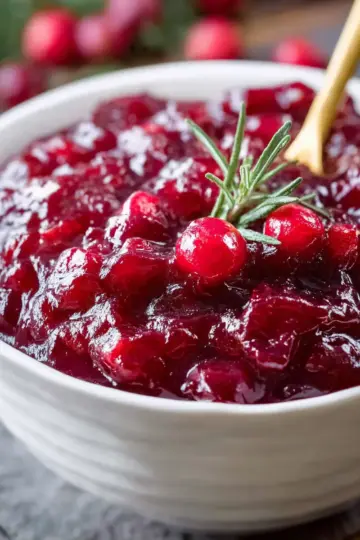 Homemade Cranberry Sauce