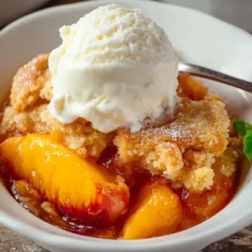 Southern Peach Cobbler