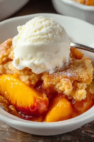 Southern Peach Cobbler