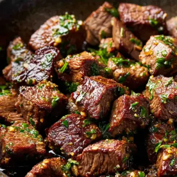 Garlic Butter Steak Bites