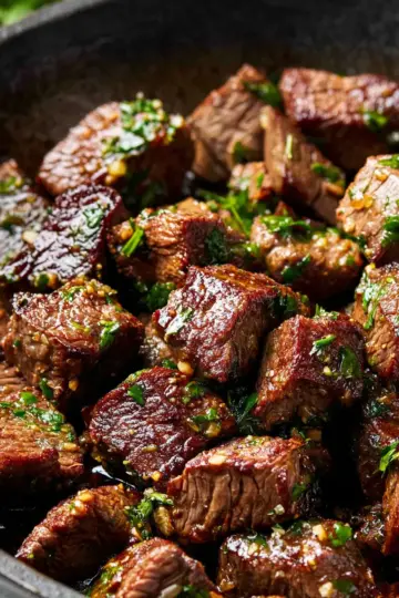 Garlic Butter Steak Bites